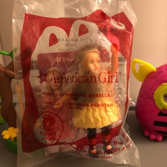 American Girl Other - American Girl Mcdonalds Toy 2014 “ Prepped to perform Isabelle Toy” Unopened!
